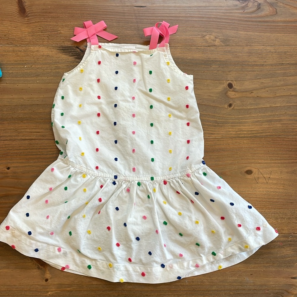 Hanna Andersson 3T Polka-dot Dress, EUC